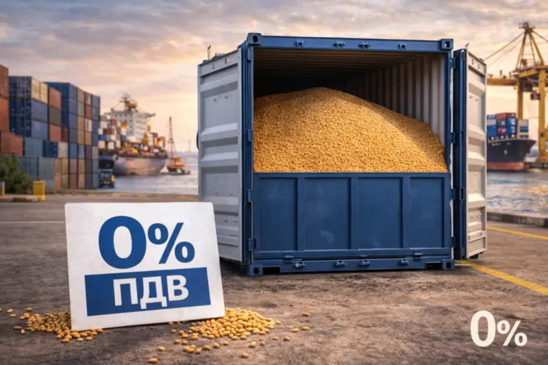 Експорт зерна з ПДВ 0%: нові правила для агровиробників
