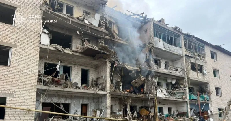 Росія завдала удару по Запорізькому району, є поранені