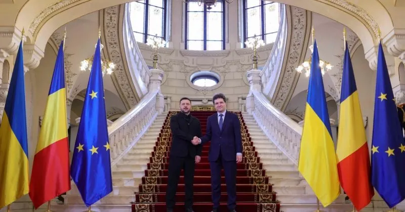 Зеленський висловив подяку Румунії за співпрацю у виробництві дронів