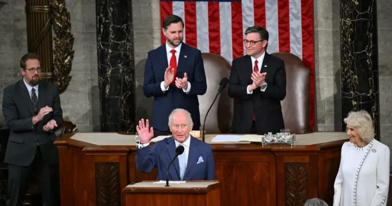 Король Чарльз III згадав про Україну під час промови у Конгресі США