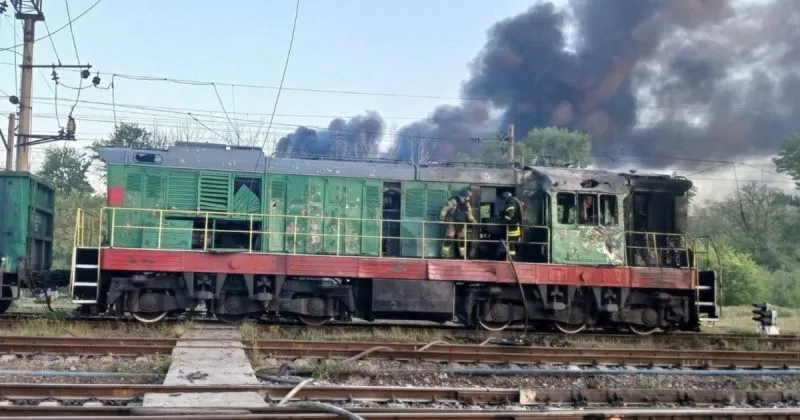 Постраждалий машиніст через російський удар по залізниці в Дніпропетровщині